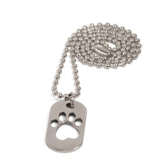 Black Label - PAW - Kink Fetish Dog tag - Day Collar