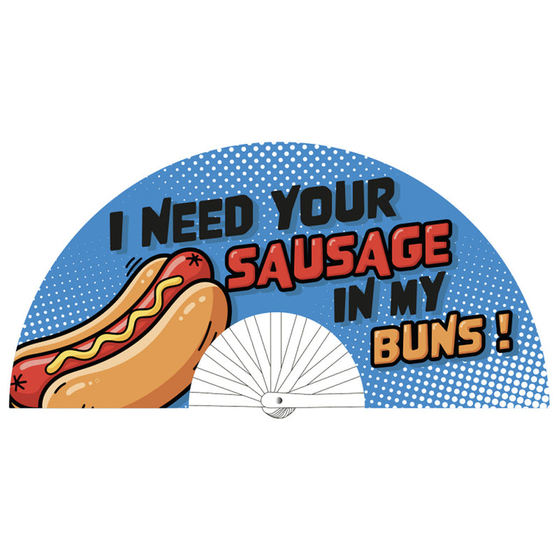 M Proud - Grote Waaier - I NEED YOUR SAUSAGE-Erotiekvoordeel.nl