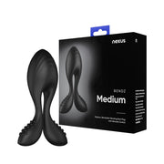 Nexus - Bendz - Buigbare Vibrerende Buttplug - Zwart-Erotiekvoordeel.nl