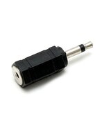 Rimba Electrosex - Adaptor plug female to male - 2.5 mm jack female naar 3.5 mm jack male