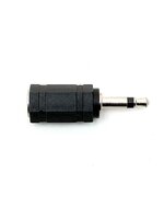 Rimba Electrosex - Adaptor plug female to male - 2.5 mm jack female naar 3.5 mm jack male