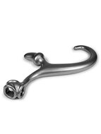Oxballs Alien Tail Kwispelende Puppy Play Buttplug - staal