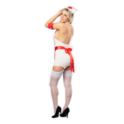 Amorable - Verpleegster Uniform - Wit/Rood-Erotiekvoordeel.nl