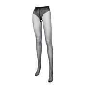 Amorable - Slut - Panty met open kruis – 20 Denier – Zwart-Erotiekvoordeel.nl