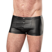 Amorable - Wetlook Herenshort - Zwart-Erotiekvoordeel.nl