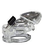 The Vice Kuisheidskooi | Peniskooi | Chastity Cage - transparant - Standard