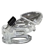 The Vice Kuisheidskooi | Peniskooi | Chastity Cage - transparant - Plus