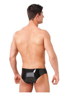 Rimba - Latex heren slip met buttplug