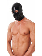 Rimba - Latex Hoofdmasker Unisex - zwart