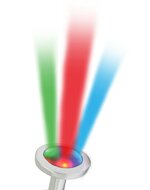 Rimba - RVS Buttplug Met LED-Verlichting Pisa - Zilver