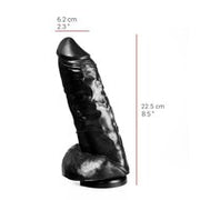 515 line - Dildo - Met Zuignap 22.5 x 6.2 cm - Zwart