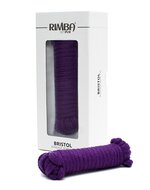 Rimba - Bristol - Bondagetouw Katoen - 5 Meter - Paars