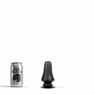 All Black - Buttplug - 12 x 7 cm - Zwart