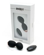 Rimba - Athens - Vibrerende Eitjes Met remote Control - Zwart