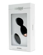 Rimba - Athens - Vibrerende Eitjes Met remote Control - Zwart