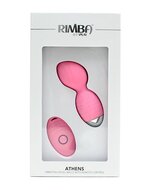 Rimba - Athens - Vibrerend Eitje Met Afstandsbediening - Roze