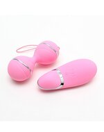 Rimba - Ibiza Vibrator Set - clitoris Vibrator En Vibrerend Eitje Met remote Control - Roze
