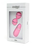 Rimba - Ibiza Vibrator Set - clitoris Vibrator En Vibrerend Eitje Met remote Control - Roze