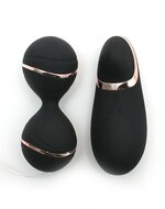 Rimba - Ibiza Vibrator Set - Clitoris Vibrator En Vibrerend Eitje Met remote Control - Zwart