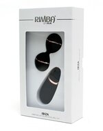 Rimba - Ibiza Vibrator Set - Clitoris Vibrator En Vibrerend Eitje Met remote Control - Zwart