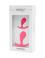 Rimba - Copenhagen - Anaal plug Set Van 2 buttplugs - Roze