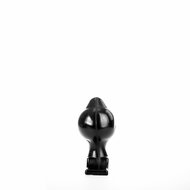 All Black - Buttplug - 18 x 10 cm - Zwart