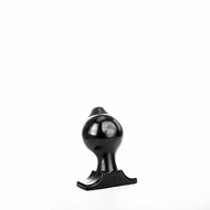 All Black - Buttplug - 18 x 10 cm - Zwart