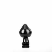 All Black - Buttplug - 19 x 11 cm - Zwart