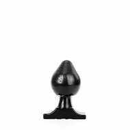 All Black - Buttplug - 19 x 11 cm - Zwart