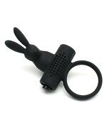 Rimba - Vienna - Vibrerende Cockring Met Clitoris Stimulatie - Zwart