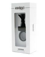 Rimba - Vienna - Vibrerende Cockring Met Clitoris Stimulatie - Zwart