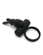 Rimba - Vienna - Vibrerende Cockring Met Clitoris Stimulatie - Zwart