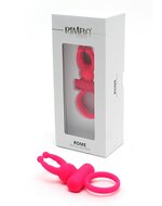 Rimba - Rome - Vibrerende Cockring Met clitoris stimulatie - Roze