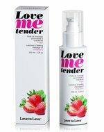 Love to Love - Love me Tender - Verwarmende Massageolie - Strawberry - 100 ml
