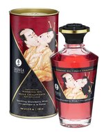 Shunga - Aphrodisiac Verwarmende Olie Sparkling Strawberry Wine