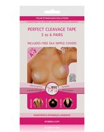 Bye Bra - Perfect Cleavage Tape Cup A-F - 3 paar