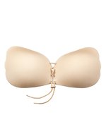 Bye Bra - Lace It Plak BH Voor strapless En Open rug outfits - nude