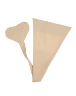 Bye Bra - Minimale Naadloze & Onzichtbare Plak String - nude
