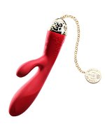 ZALO - Rosalie Rabbit vibrator met app control - rood