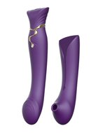 ZALO - Queen PulseWave vibrator - Amethyst paars