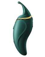 ZALO - Hero Clitoral Pulsewave Vibrator - Smaragd Groen