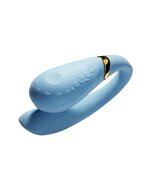 ZALO - Fanfan partner vibrator set met remote en app control - blauw