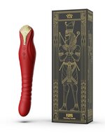ZALO - King Stotende Vibrator met powerthrust technologie - rood