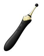 ZALO - Clitoris Pinpoint Vibrator Bess met extra opzetstukken - zwart
