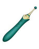 ZALO - Clitoris Pinpoint Vibrator Bess met extra opzetstukken - smaragd groen