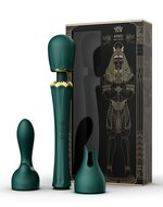 ZALO - Kyro Wand Vibrator - Smaragd Groen