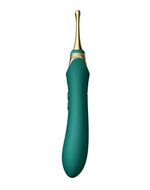 ZALO - Clitoris Pinpoint Vibrator Bess met extra opzetstukken - smaragd groen
