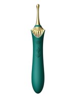 ZALO - Clitoris Pinpoint Vibrator Bess met extra opzetstukken - smaragd groen