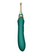 ZALO - Clitoris Pinpoint Vibrator Bess met extra opzetstukken - smaragd groen