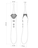 ZALO - Clitoris Pinpoint Vibrator Bess met extra opzetstukken - zwart